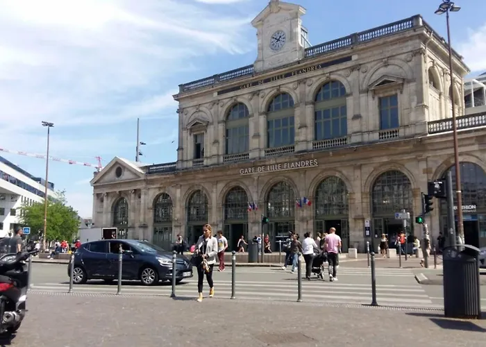 Lille Train Station Nice Studio